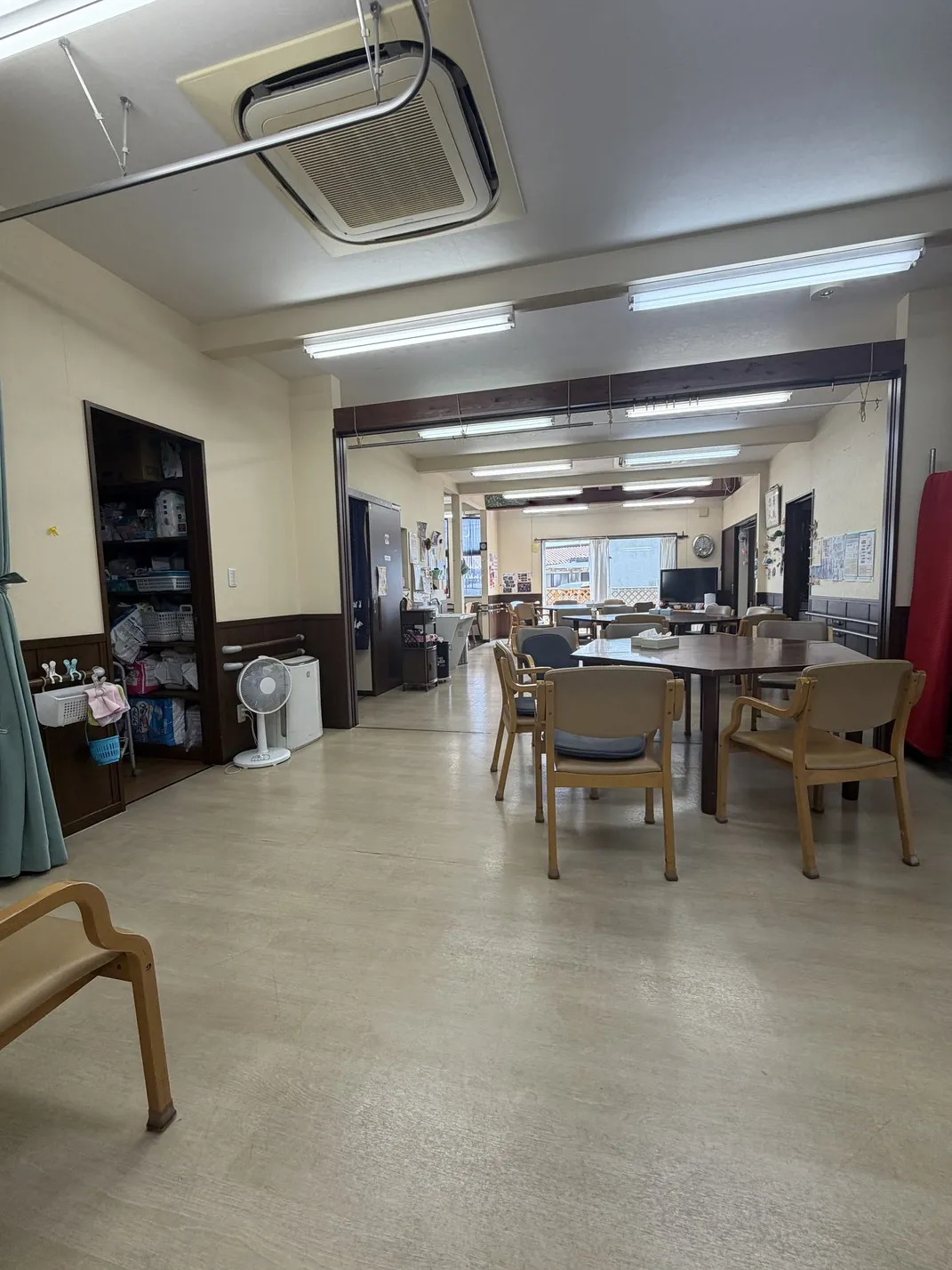 開放感あふれるデイルーム
