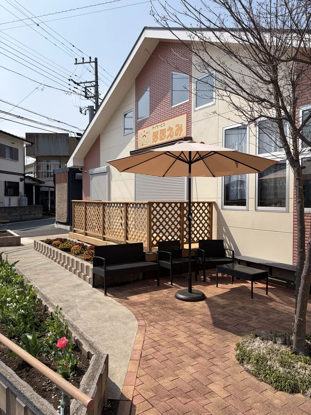 隣接する農園での活動